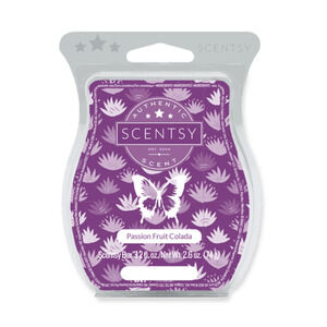 Scentsy Passion Fruit Colada Wax Bar 2.6 oz Retired Tropical Wax Melt